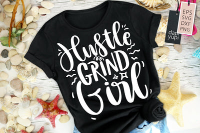 Hustle Mom SVG Hustle Grind Girl Quotes SVG dapiyupi store 