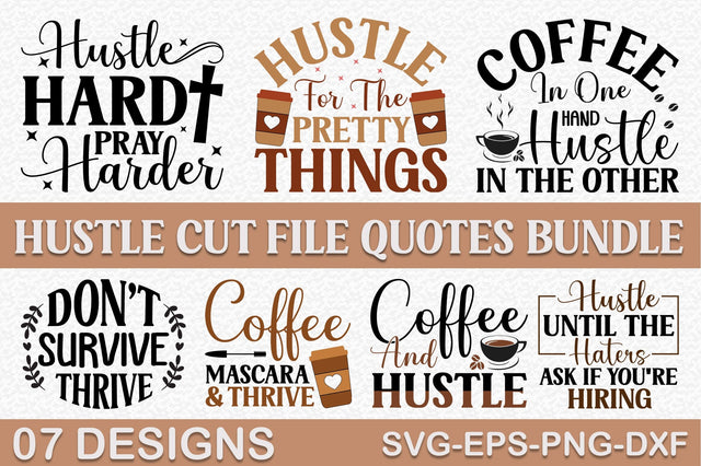 Hustle SVG Design Bundle SVG SH_Tee store 