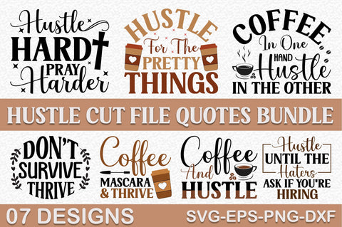 Hustle SVG Design Bundle SVG SH_Tee store 