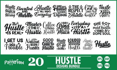 Hustle SVG Designs bundle SVG PatternFeed8 