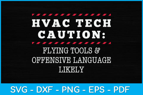 HVAC Technician Funny Svg Design SVG artprintfile 