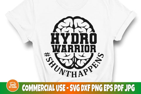 Hydro Warrior SVG | Hydrocephalus awareness SVG SVG TonisArtStudio 