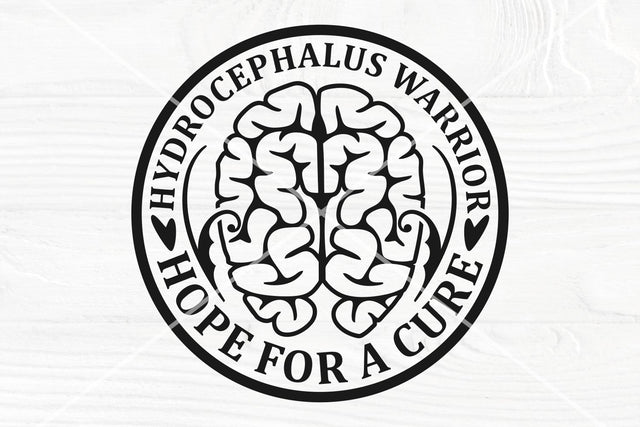 Hydrocephalus warrior SVG | Hope for a cure SVG | Awareness svg cut file SVG TonisArtStudio 