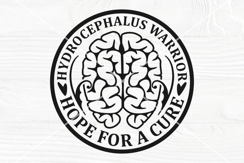 Hydrocephalus warrior SVG | Hope for a cure SVG | Awareness svg cut file SVG TonisArtStudio 