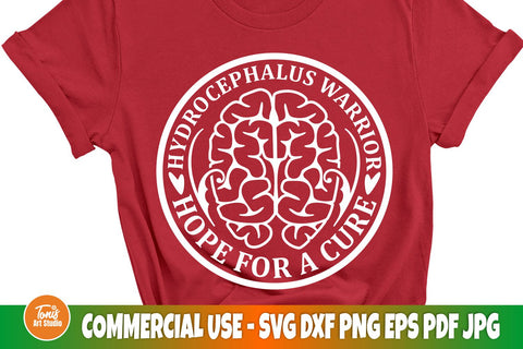 Hydrocephalus warrior SVG | Hope for a cure SVG | Awareness svg cut file SVG TonisArtStudio 