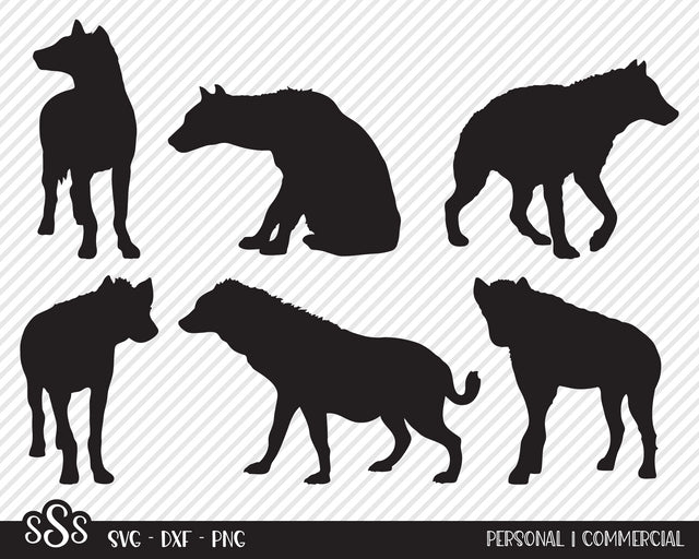 Hyena Bundle | Outdoor SVG SVG Texas Southern Cuts 
