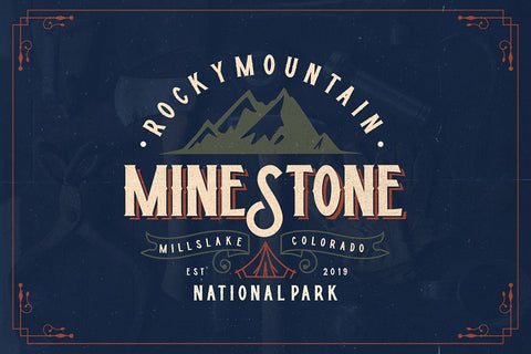 Hypebeast - Layered & Vintage Font Font Creatype Studio 