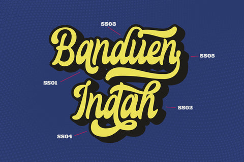 Hypherin - Bold Handwritten Font ahweproject 