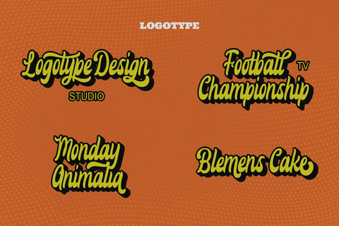 Hypherin - Bold Handwritten Font ahweproject 