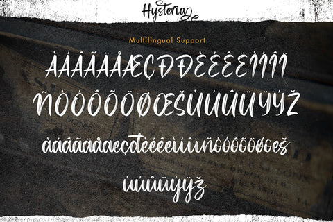 Hysteria - Stylish Script Font Font StringLabs 