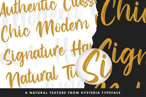 Hysteria - Stylish Script Font Font StringLabs 