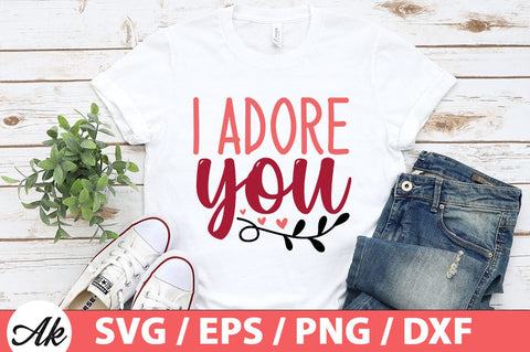 i adore you SVG SVG akazaddesign 