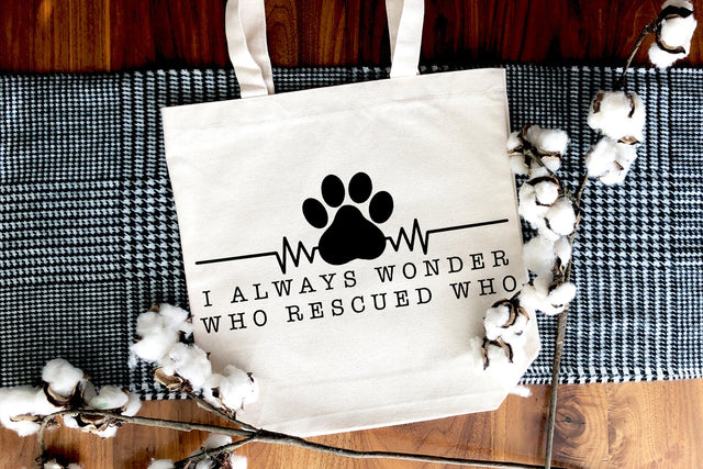 I Always Wonder Who Rescued Who SVG SVG dapiyupi store 