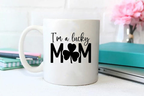 I am a lucky mom svg SVG FiveStarCrafting 