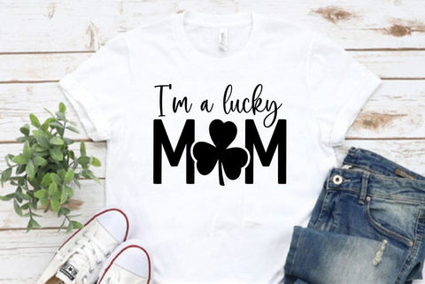I am a lucky mom svg SVG FiveStarCrafting 