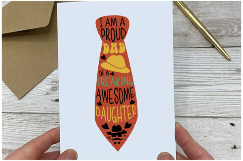 I Am a Proud Dad of a Awesome Daughter Sublimation Sublimation Jagonath Roy 