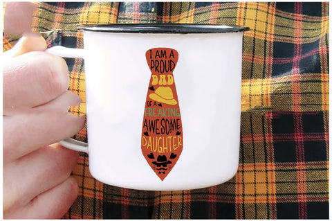 I Am a Proud Dad of a Awesome Daughter Sublimation Sublimation Jagonath Roy 