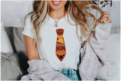 I Am a Proud Dad of a Awesome Daughter Sublimation Sublimation Jagonath Roy 