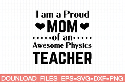 i am a proud mom of an awesome physics teacher SVG farhad farhad 