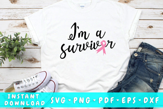 I Am A Survivor SVG SVG HappyDesignStudio 