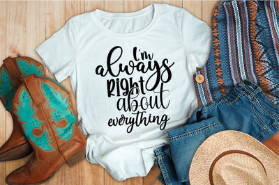 I am always right about everything svg SVG orpitasn 