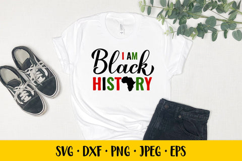 I am black history. Black history month SVG. Juneteenth SVG LaBelezoka 