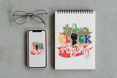 I Am Black History Sublimation Sublimation Jagonath Roy 