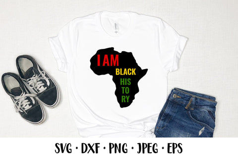 I am black history SVG. Black history month. Juneteenth SVG LaBelezoka 
