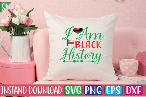 I Am Black History SVG Cut File SVG Studio Innate 