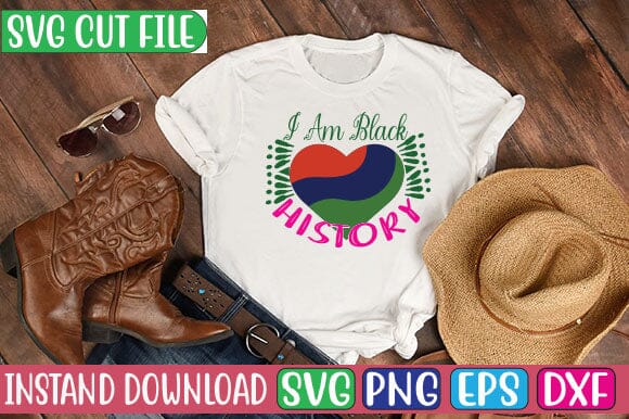 I Am Black History SVG Cut File SVG Studio Innate 