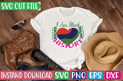 I Am Black History SVG Cut File SVG Studio Innate 