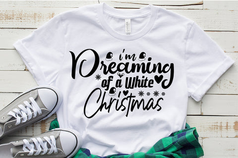 I am Dreaming of a White Christmas SVG nirmal108roy 