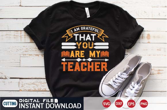 i am grateful that you are my teacher SVG designer krishna 