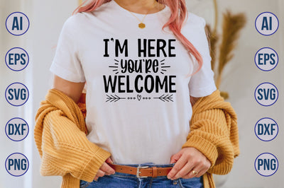I am Here You are Welcome svg SVG nirmal108roy 