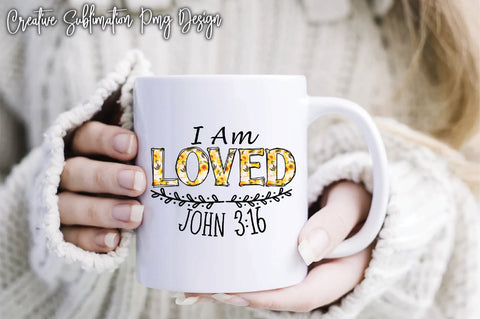 I Am Loved John 3:16 Sublimation Creativeart88 