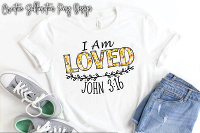 I Am Loved John 3:16 Sublimation Creativeart88 
