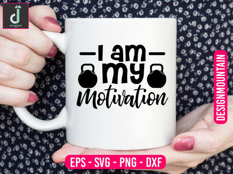 I am my motivation svg design SVG Alihossainbd 