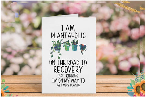 I Am Plantaholic Sublimation Sublimation Jagonath Roy 