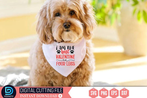 I am the best valentine on four legs SVG SVG DESIGNISTIC 