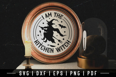I Am the Kitchen Witch | Halloween Sign SVG SVG CraftLabSVG 