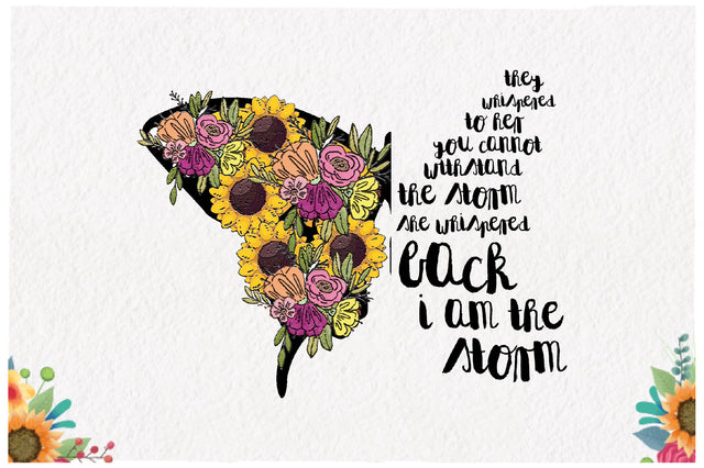 I Am the Storm Butterfly Sublimation Sublimation Jagonath Roy 