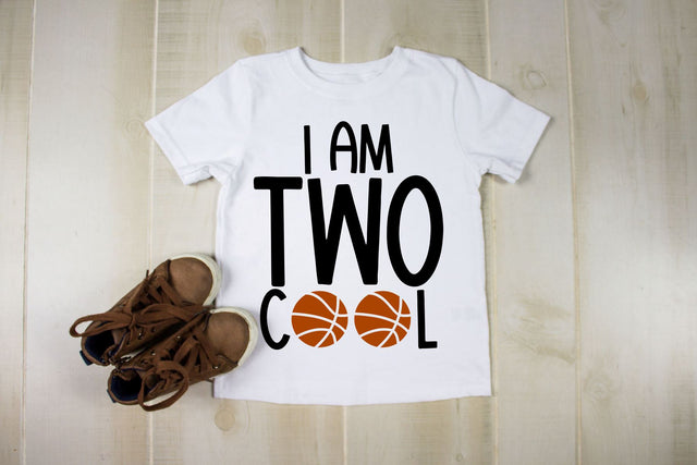 I Am TWO Cool | Boy Birthday Design | Happy Birthday Cut File SVG RedFoxDesignsUS 