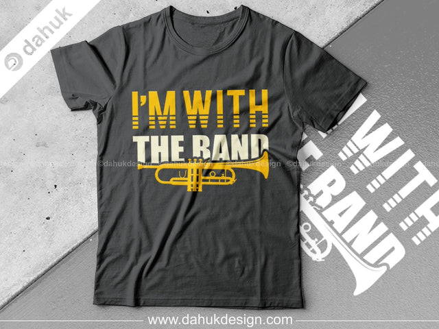 I am with the band SVG, Marching Band SVG, Color Guard svg, Cut file for silhouette, Circuit design space vinyl cut SVG dahukdesign 