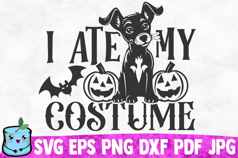 I Ate My Costume SVG MintyMarshmallows 