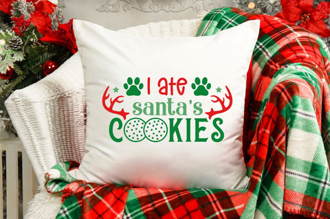 I ate santa's cookies SVG SVG DESIGNISTIC 