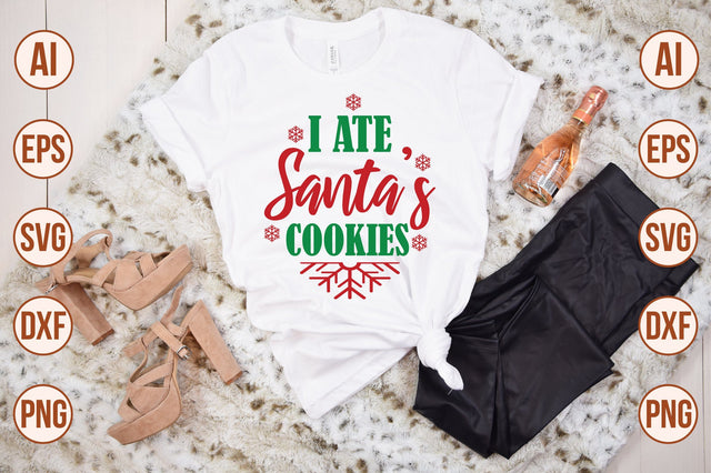 I Ate Santas Cookies svg SVG shah alam 