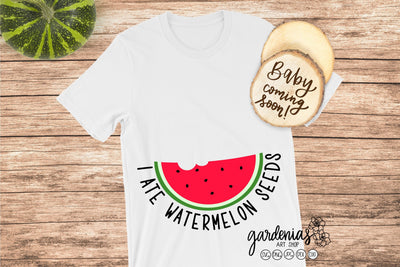 I Ate Watermelon Seeds SVG SVG Gardenias Art Shop 