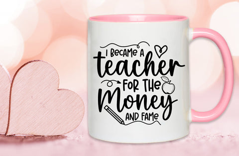 I become a teacher for the money, teacher svg designs SVG MD mominul islam 