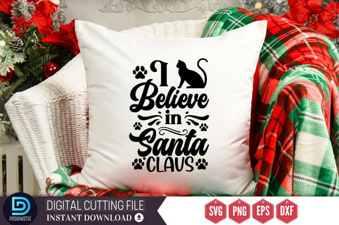 I believe in santa claus SVG SVG DESIGNISTIC 