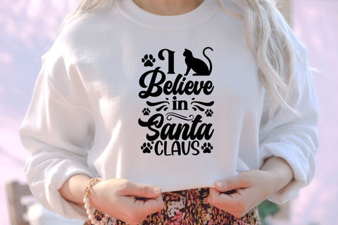 I believe in santa claus SVG SVG DESIGNISTIC 